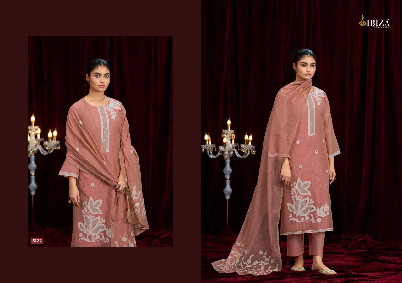 Ibiza kaifiya designer dress materials wholesale